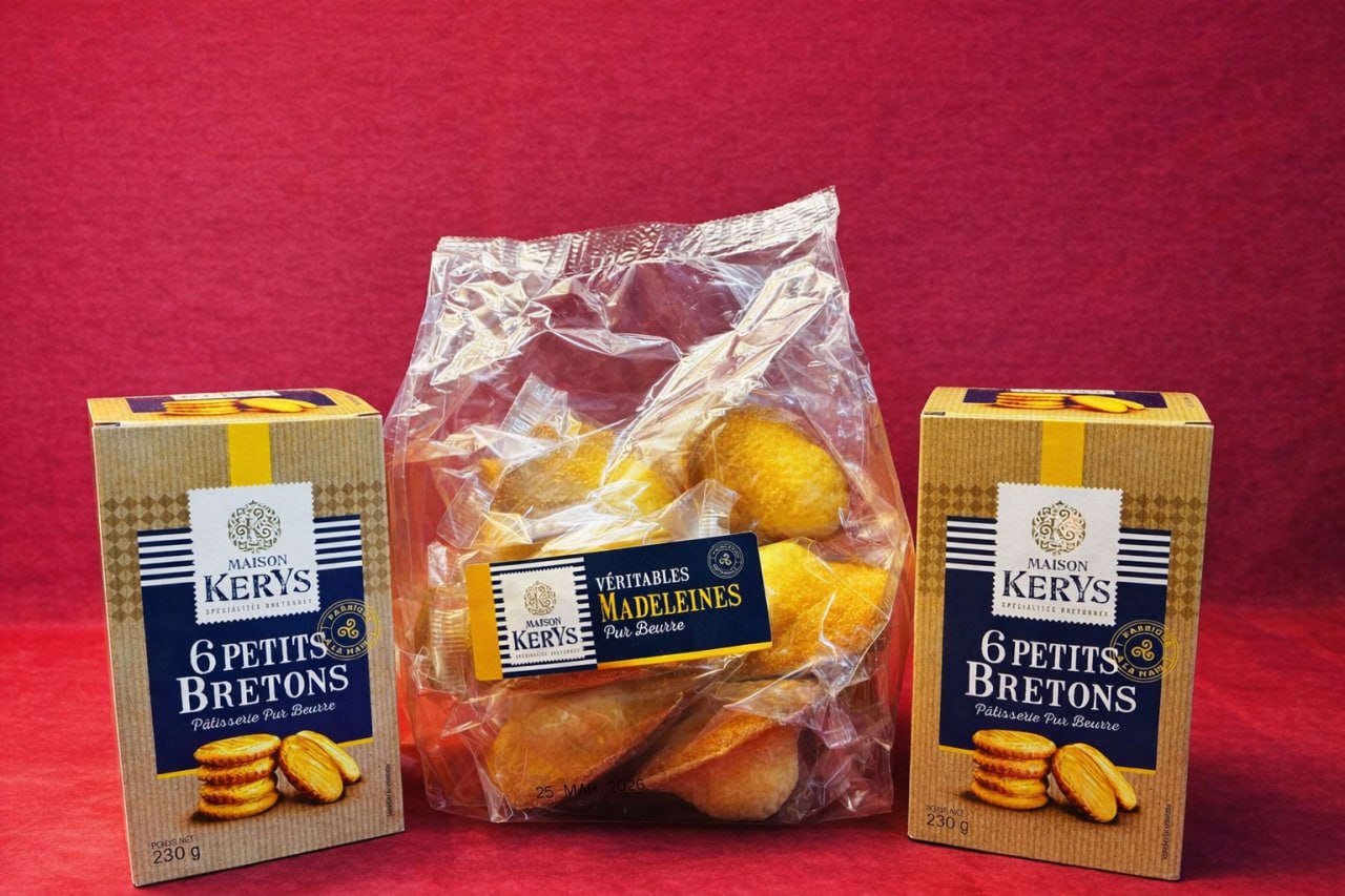 마들렌느 한아름 담백 세트 (A 마들렌 1 팩 + 비스킷 2)