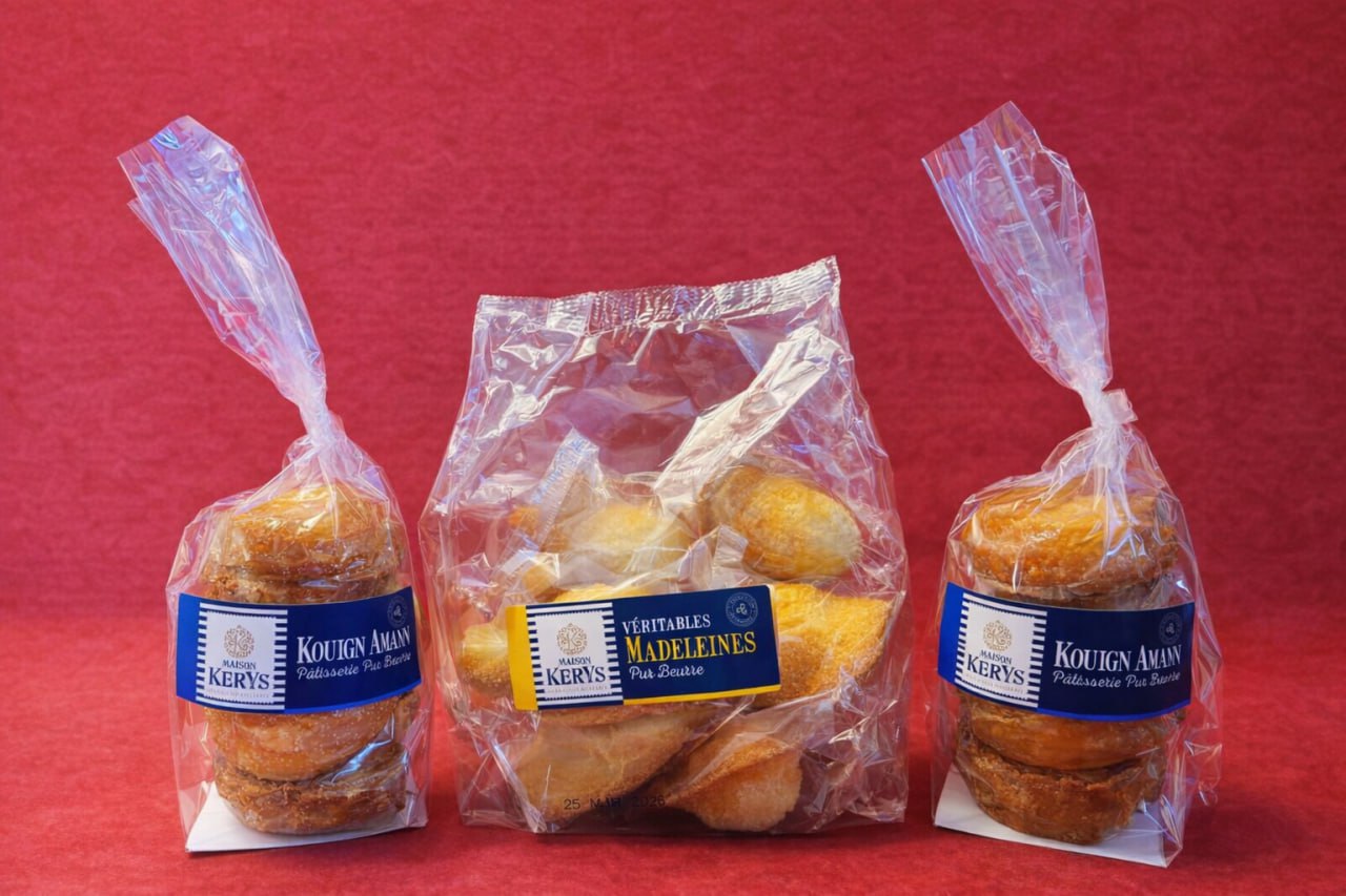 마들렌느 한아름 담백 세트 (A 마들렌 1 팩 + 미니 꾸냐만 2)